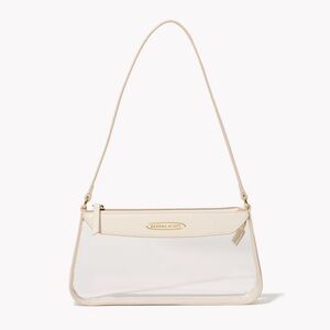 Kendra Scott Cream and Clear Mini Shoulder Bag